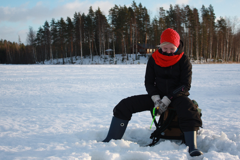 ice fishing finland